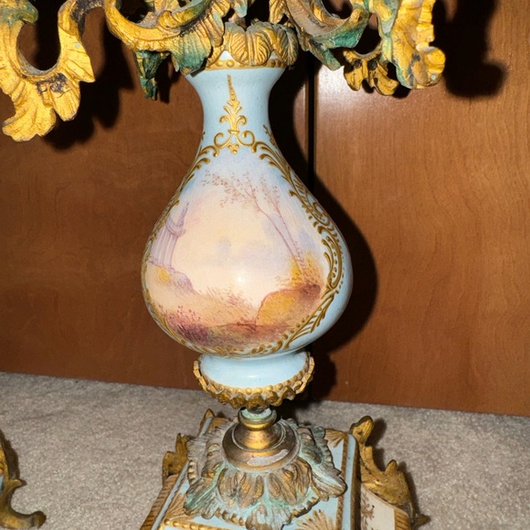 Rare vintage victorian candle stick holders - Picture 6 of 16